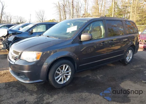 2015 Dodge Grand Caravan Sxt из США, поврежденный, VIN 2C4RDGCG2FR579598